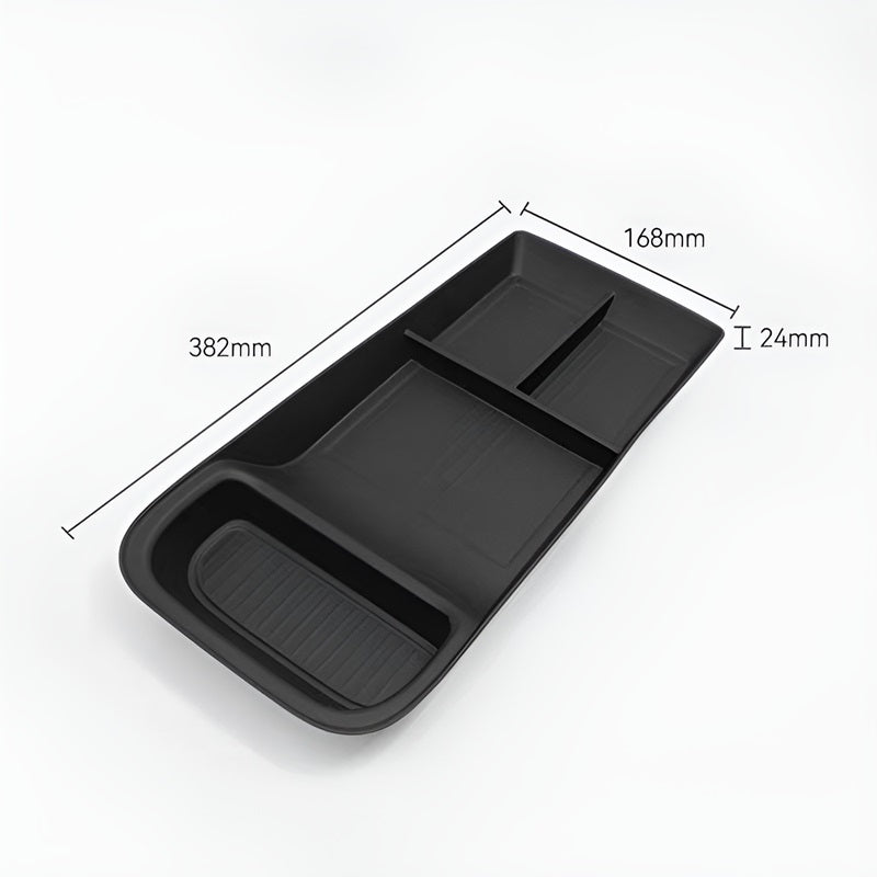 Center armrest storage box for polestar 4