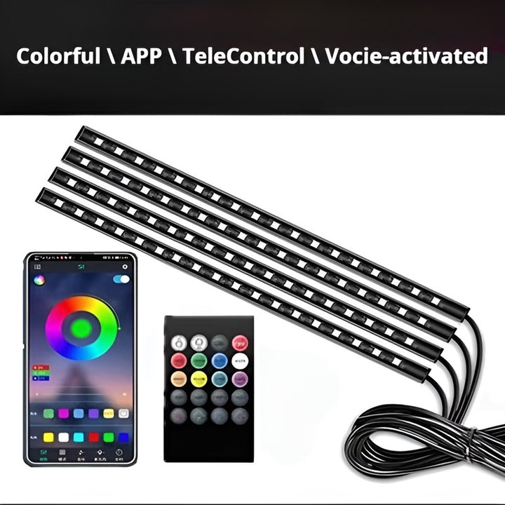 Underfoot LED colorful ambient light