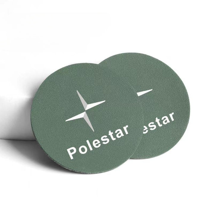 Car suede Coaster for polestar 3/4