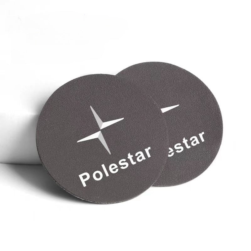 Car suede Coaster for polestar 3/4