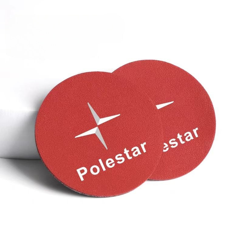 Car suede Coaster for polestar 3/4