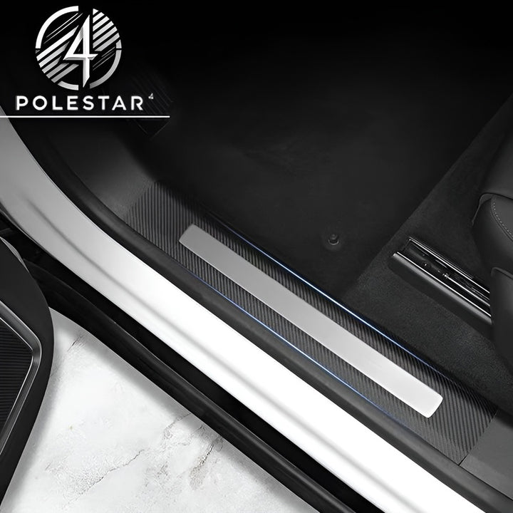 Door sill protector for Polestar 4