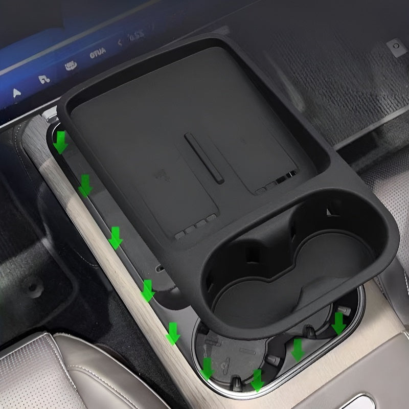 Center console wireless charging coaster for Smart #5