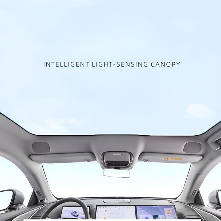 Intelligent light-sensitive canopy for Smart #5