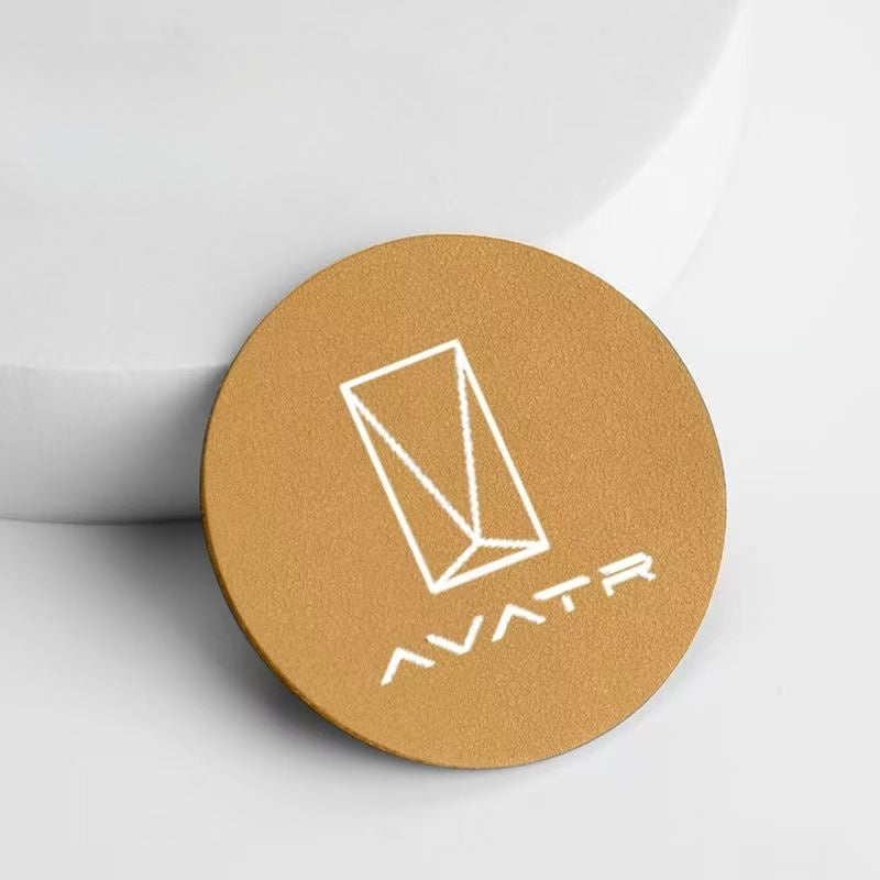 Car suede Coaster for Avatr 11 (2Pcs)