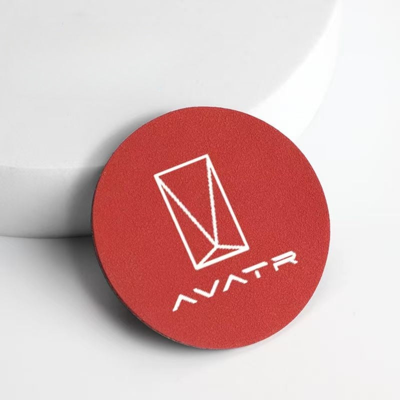 Car suede Coaster for Avatr 11 (2Pcs)