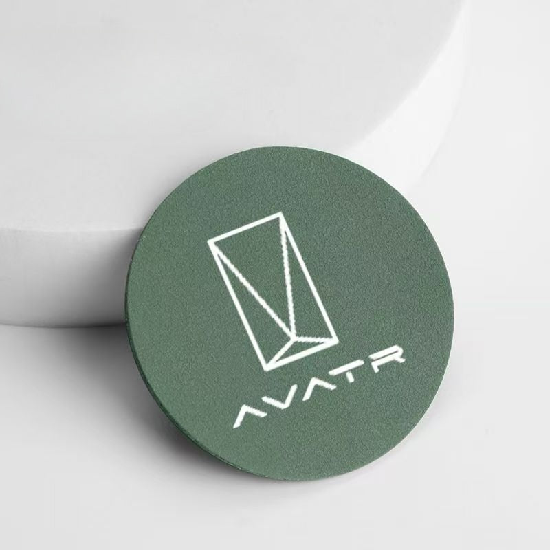 Car suede Coaster for Avatr 11 (2Pcs)