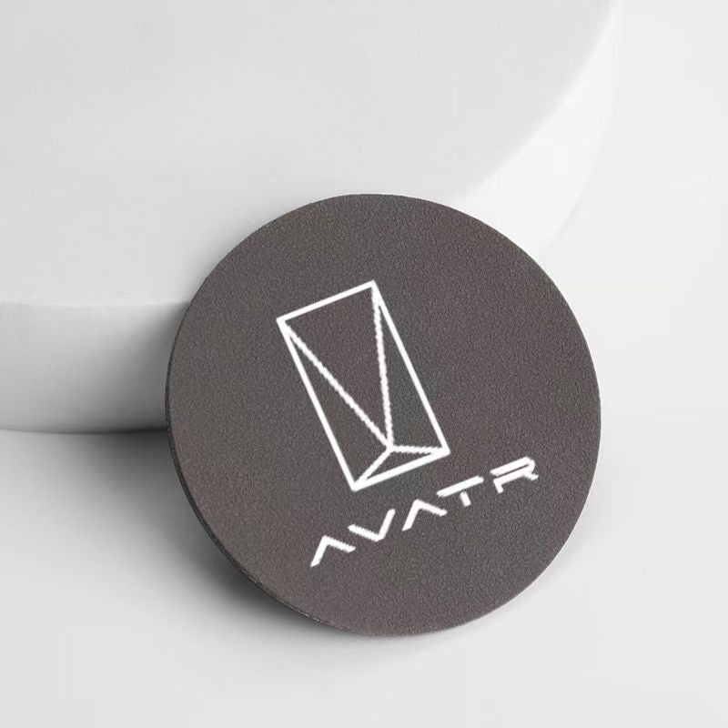 Car suede Coaster for Avatr 11 (2Pcs)