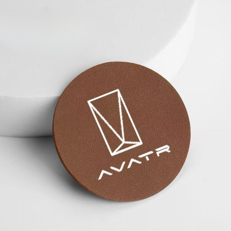 Car suede Coaster for Avatr 11 (2Pcs)