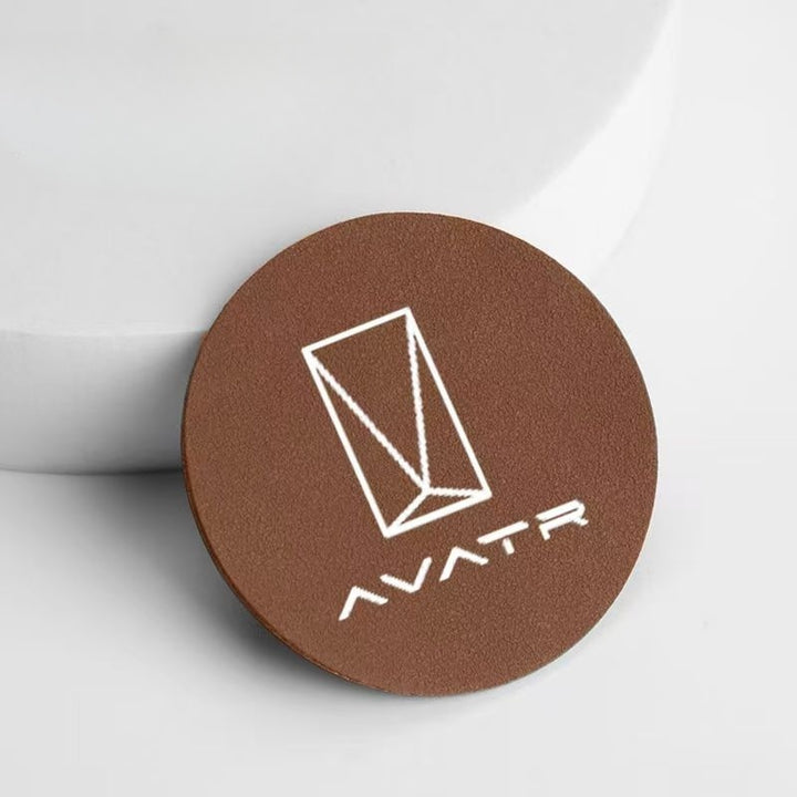 Car suede Coaster for Avatr 11 (2Pcs)