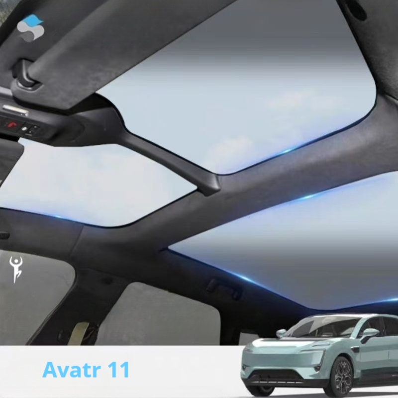 Intelligent light-sensitive canopy for Avatr11