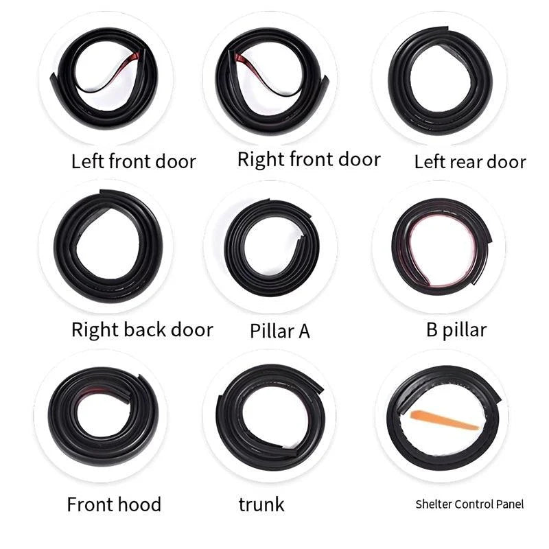 Dashboard and door seal for smart #5